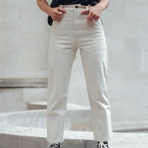 P&Co 304 Service Fatigue Pants Ecru US Size 10